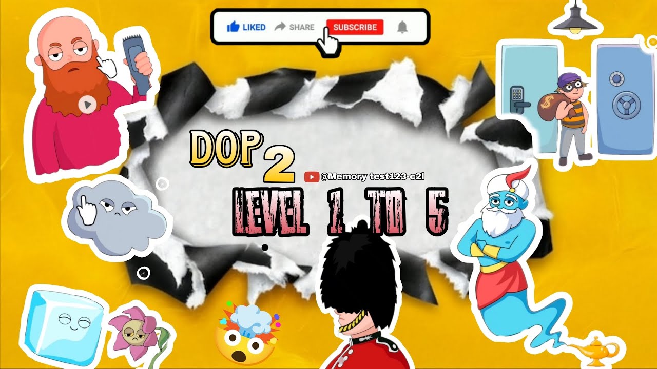 DOP 2 GEMA LEVEL 1 TO 5 a complete 💯✅ #viral #dop2 #gaming #gameplay #trending Flip a Coin, Win coin
