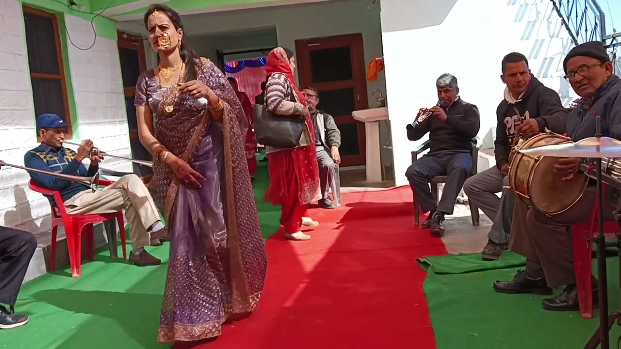 मास्टर घन श्याम जी एंड पार्टी न्यू पहाड़ी गिद्दा मिक्स  #like #pahadifolkmusic #clasicalmusic 🎵🎵🎷