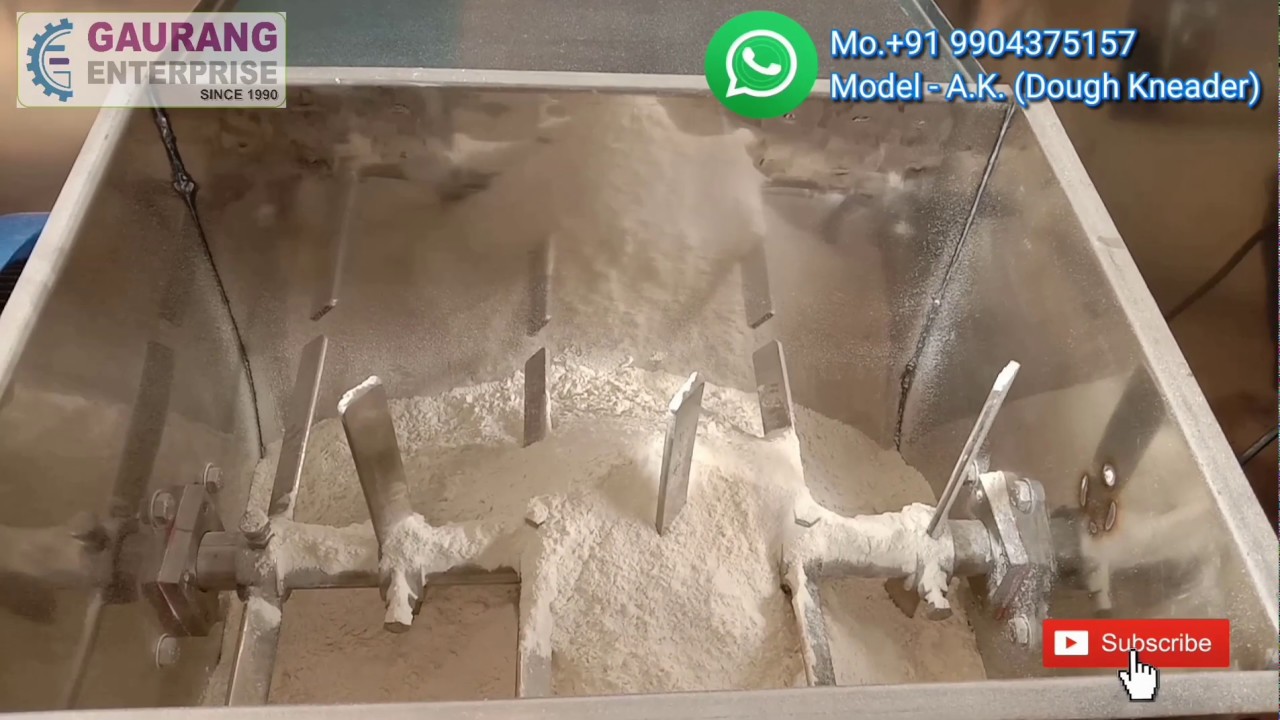 A.K. | atta Making - atta mixer commercial  - Dough Kneading Machine kneader