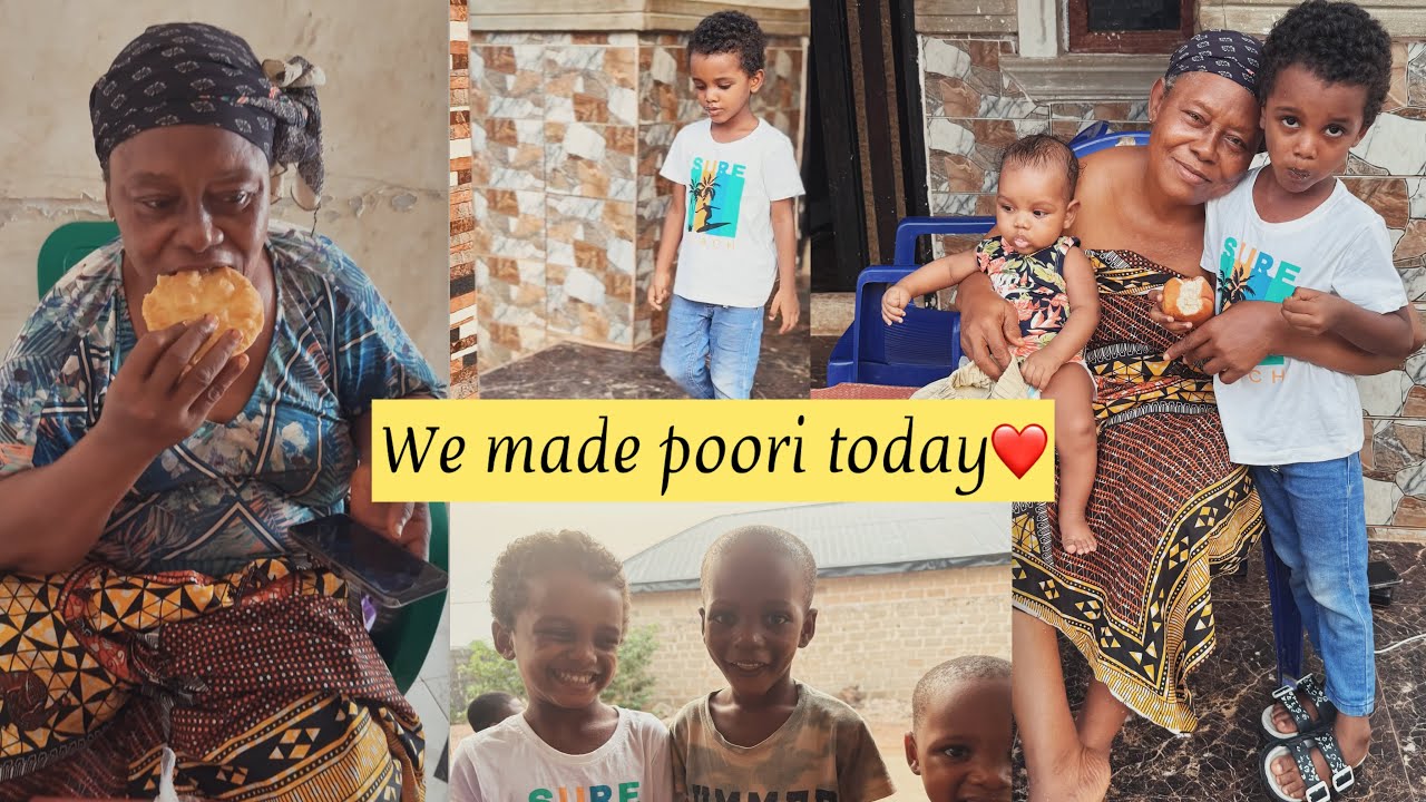 😳My Nigerian MIL ate poori today 🥰 Uzo’s birthday preparation has begun🎉🥳Spend Saturday with us