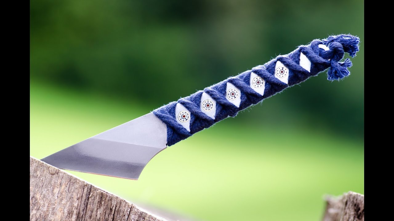 Making a japanese Kiridashi with Hamon