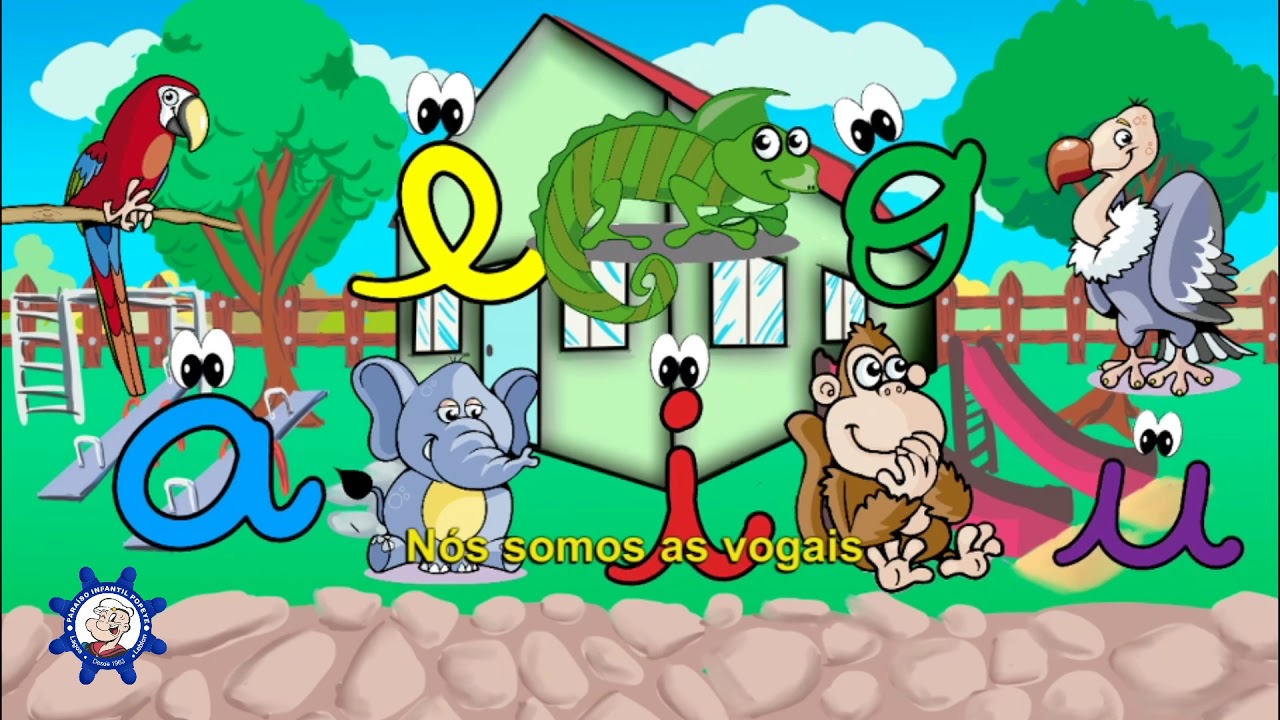 As Vogais | ESCOLA POPEYE | MÚSICAS INFANTIS
