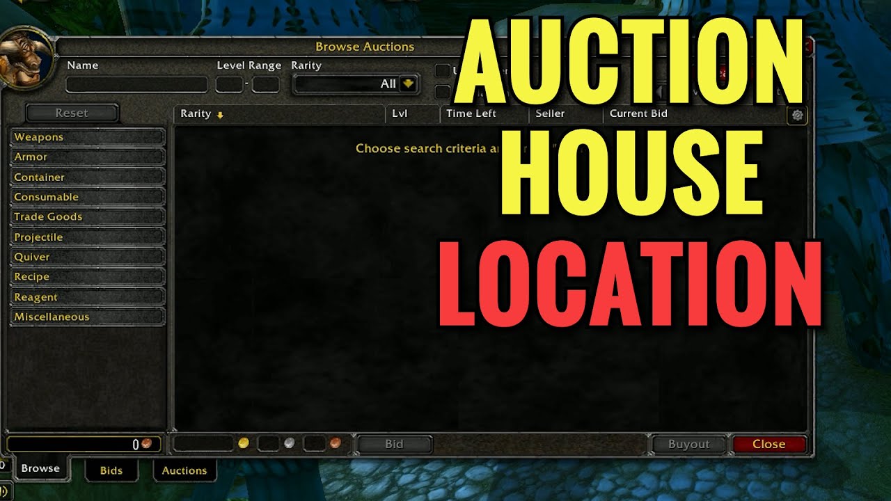 Thunder Bluff Auction House Location (WoW Classic)