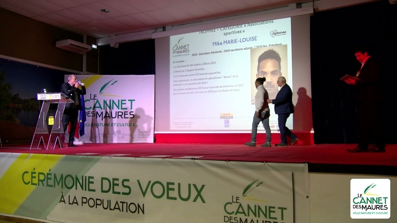 Cérémonie des Voeux à la population 2024