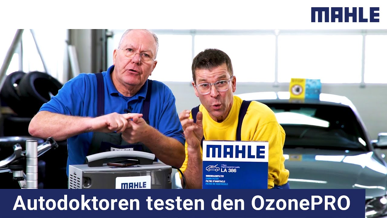 Die Autodoktoren testen den MAHLE OzonePRO und CareMetix®