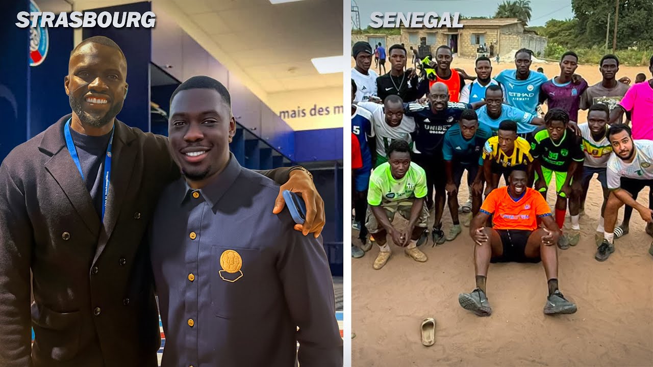J’ai visité un centre de formation au Sénégal VS celui du Racing Club de Strasbourg ⚽️🇸🇳🇫🇷