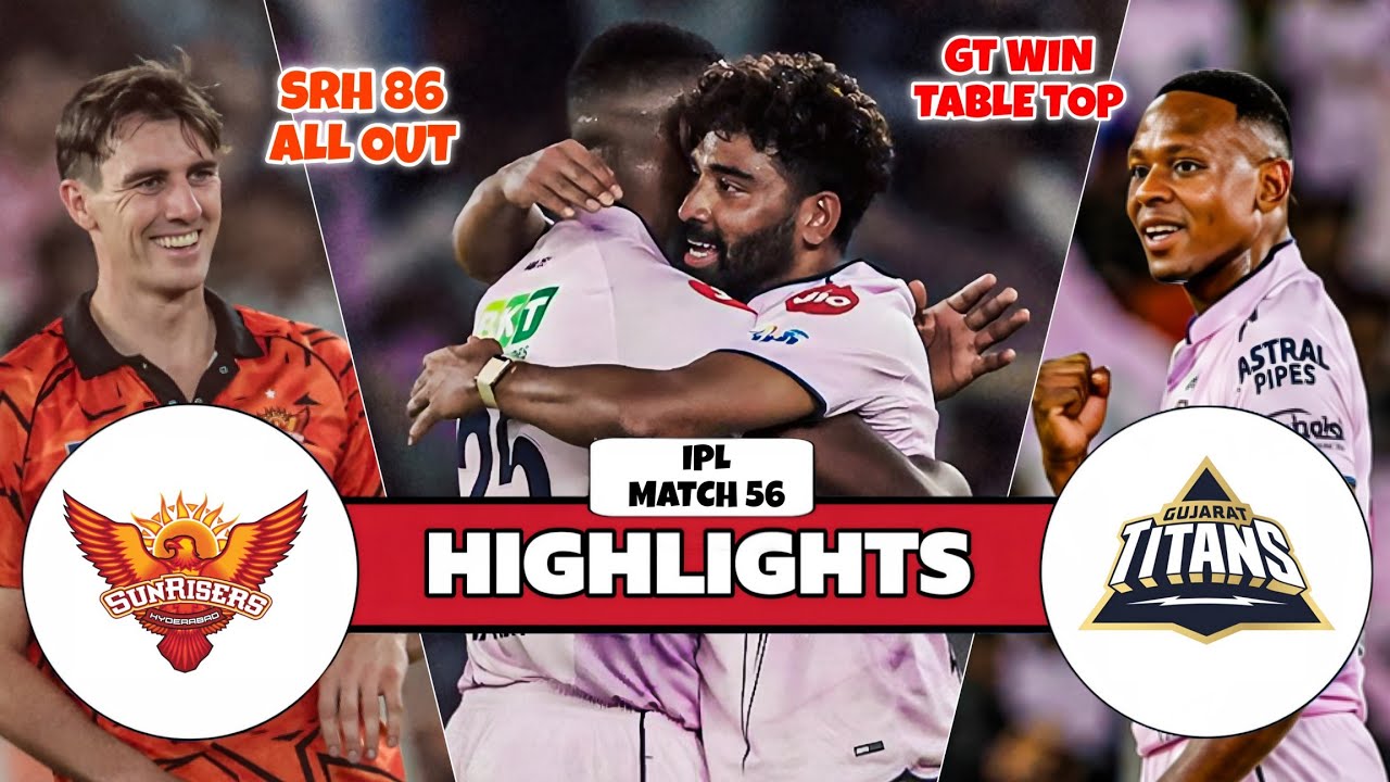 Sunrisers Hyderabad Vs Gujarat Titans Highlights 2026 | SRH Vs GT IPL 2026 Highlights | SRH Vs GT