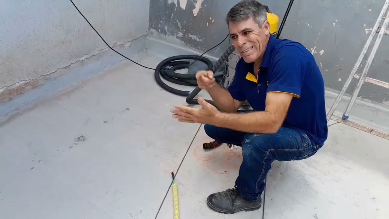 Como passar fio em conduite de  longa distancia e com dificuldade para passar !