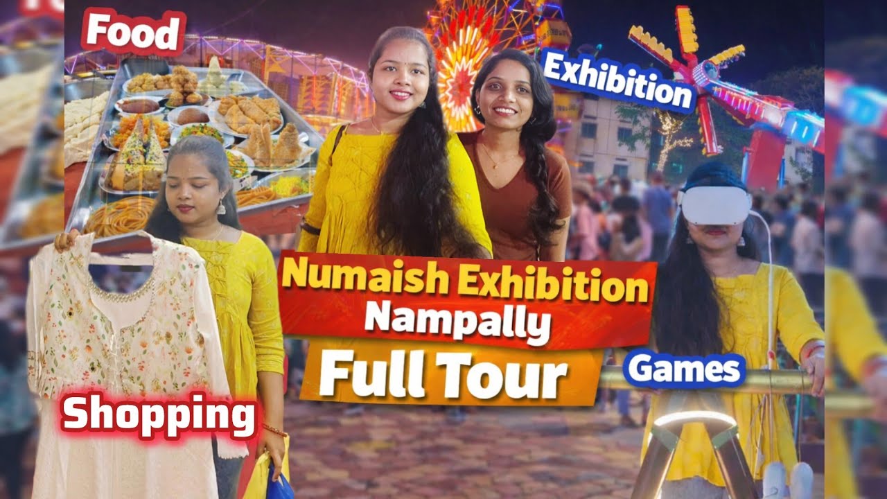 Nampally Numaish Exhibition 2026 Full Tour | Hyderabad Biggest Shopping Festival 🎡