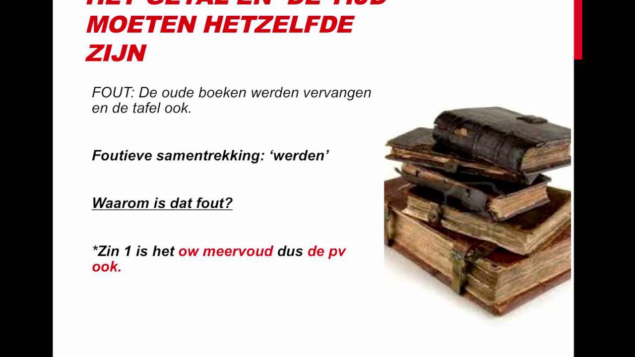 foutieve samentrekking