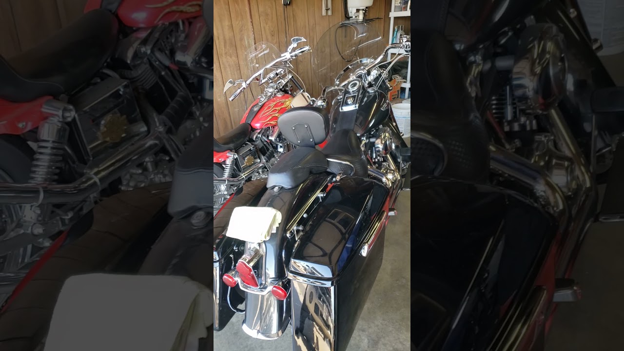 Install hardbags on softail