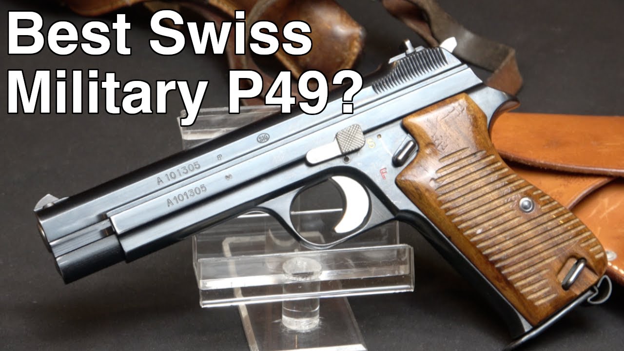 Most Collectable Swiss Military P49 Pistol? #swiss #collection #military
