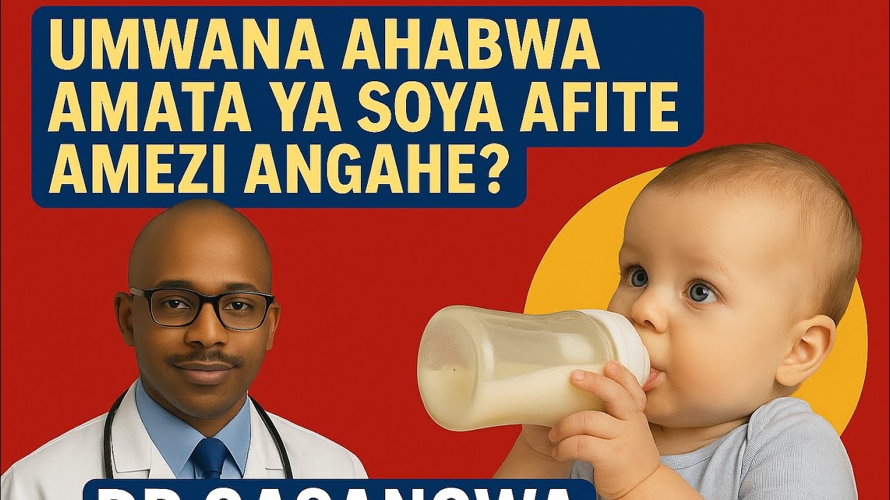 Umwana ahabwa amata ya soya afite amezi angahe