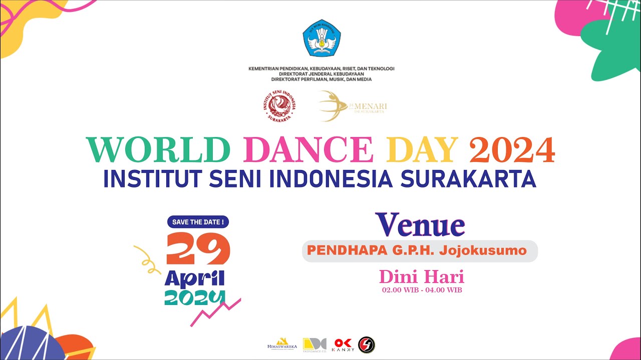 LIVE 🟥 Hari Tari Dunia 2024 🏃‍♀️‍➡️ PENDOPO G.P.H. JOJOKUSUMO -  Dini Hari
