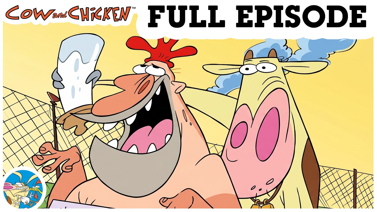 FULL EPISODE: Field Trip to Folsom Prison | Cow and Chicken | Cartoon Cartoons