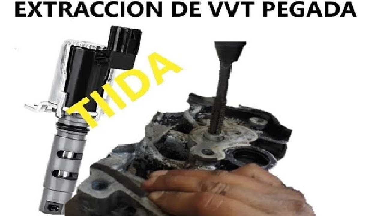 Extracción detallada de válvula pegada VVT Nissan TIIDA