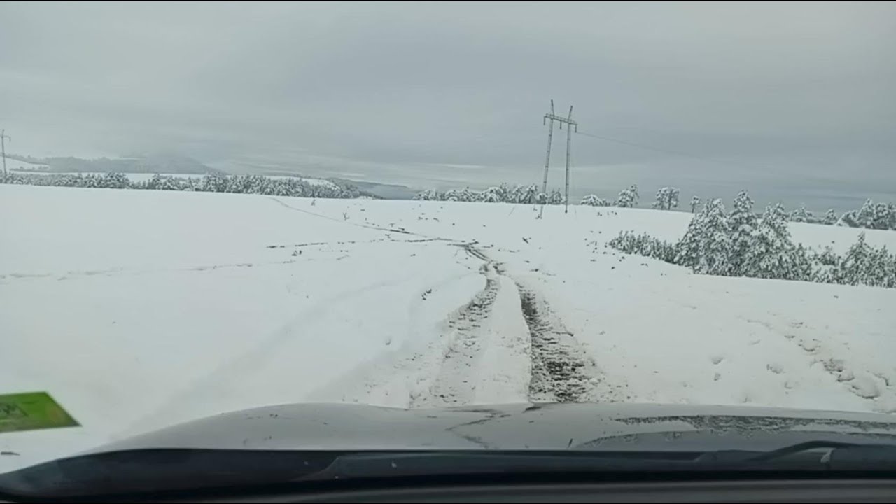 Suzuki S-Cross, Off-Road #93 - Snowy Dirt Road