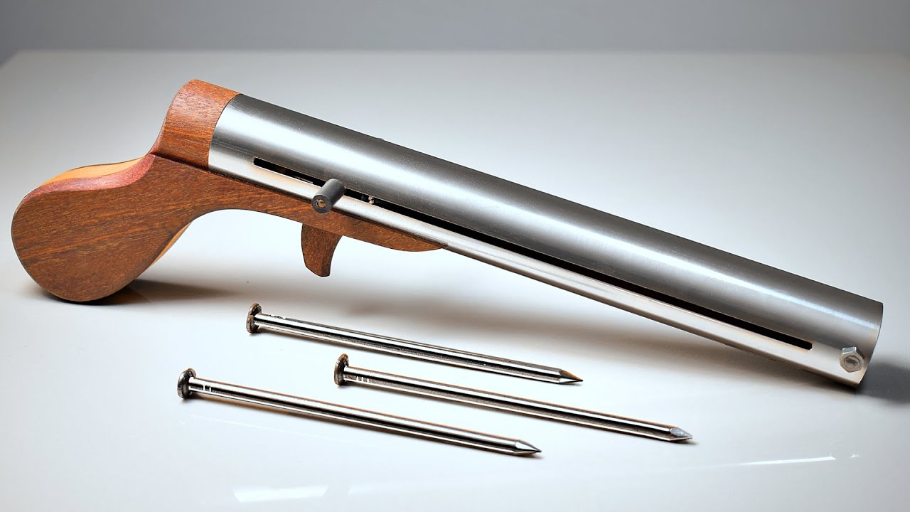 Nail Slingshot with multi pellet