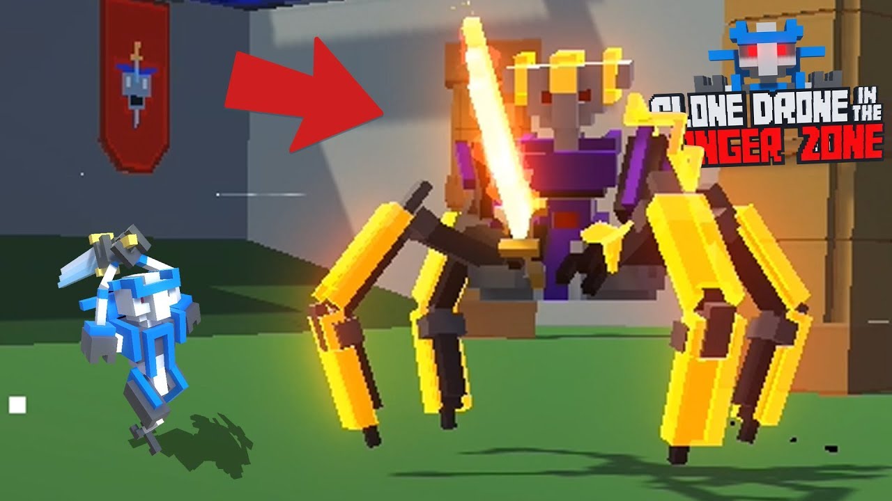 Z takim KOZAKIEM jeszcze nie walczyłem! (Clone Drone in the Danger Zone)