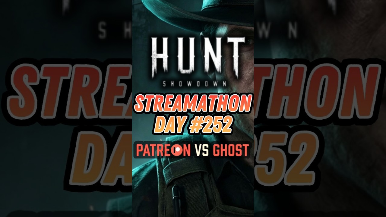 Hunt Showdown LIVE — Streamathon Day 252: Patreon Kill Race vs Me in Bounty Hunt! ⏱️