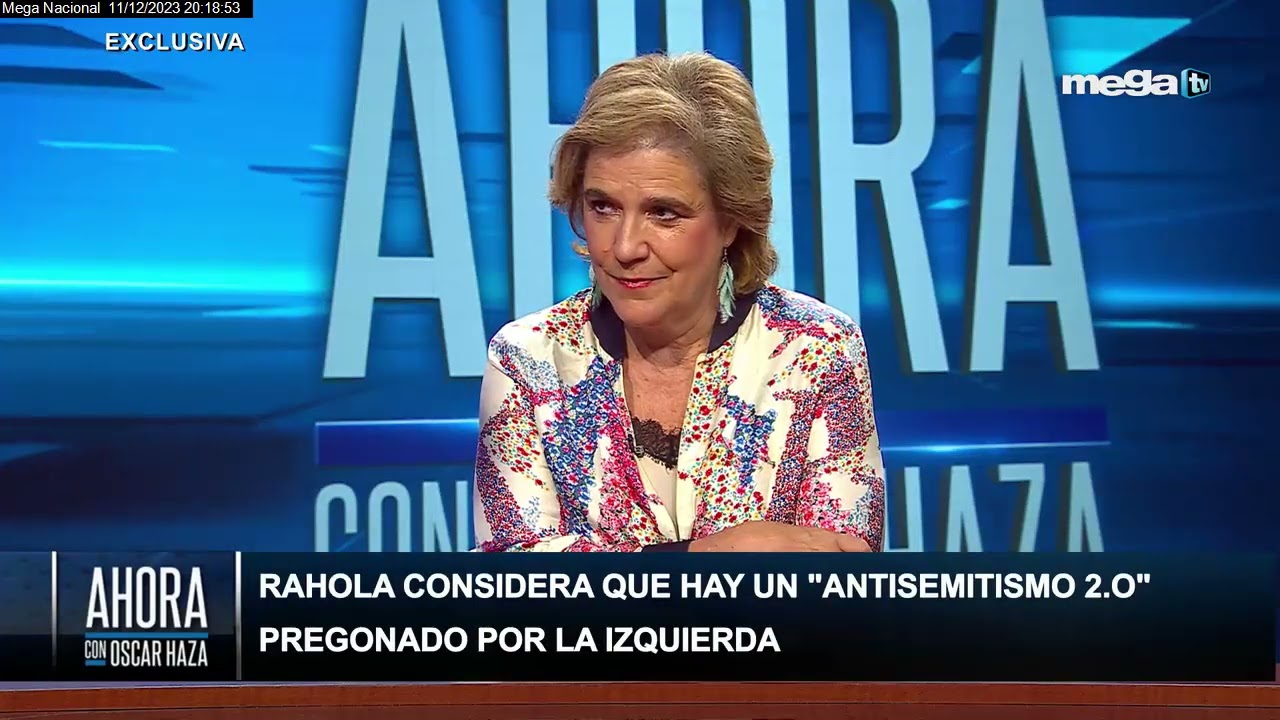 Viene lo peor que se ha vivido de antisemitismo desde la Segunda Guerra Mundial: Pilar Rahola