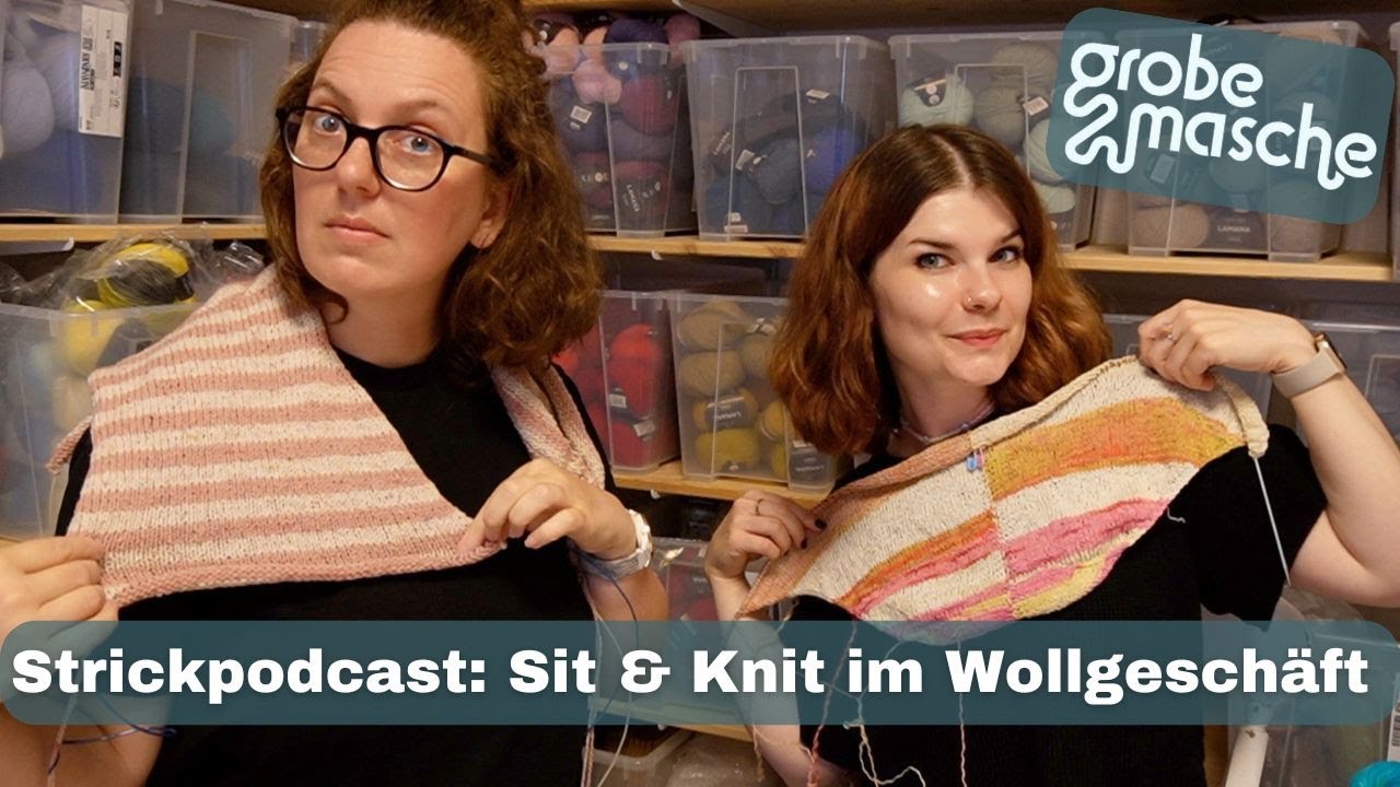 Stricken in der Öffentlichkeit, Wolldackel Infos & neue Produkte | Sit & Knit im Wollgeschäft