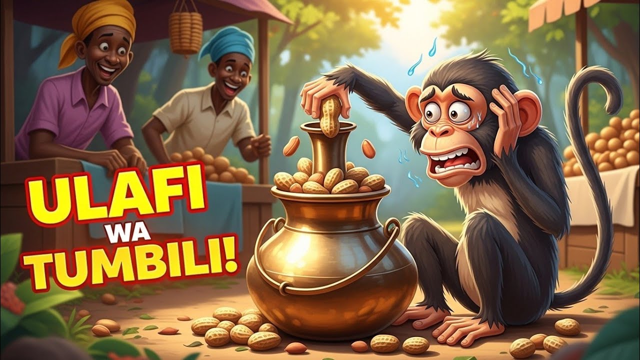 ULAFI WA TUMBILI 🐒 | Hadithi ya Maadili Kuhusu Tamaa--