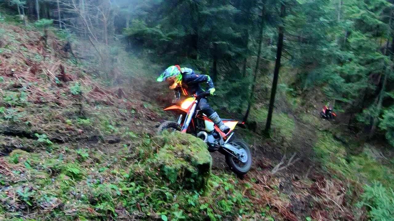 PSYCHO JAZDA - CHRZEST BOJOWY KUBUŚKI na nowym KTM!! *!CIĘŻKI NOKAUT ENDURO!*