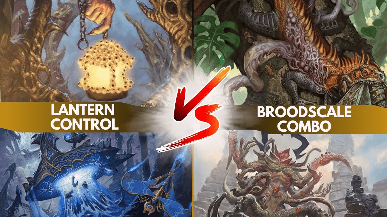 Lantern Control vs Broodscale Combo | Modern MTG Paper Gameplay
