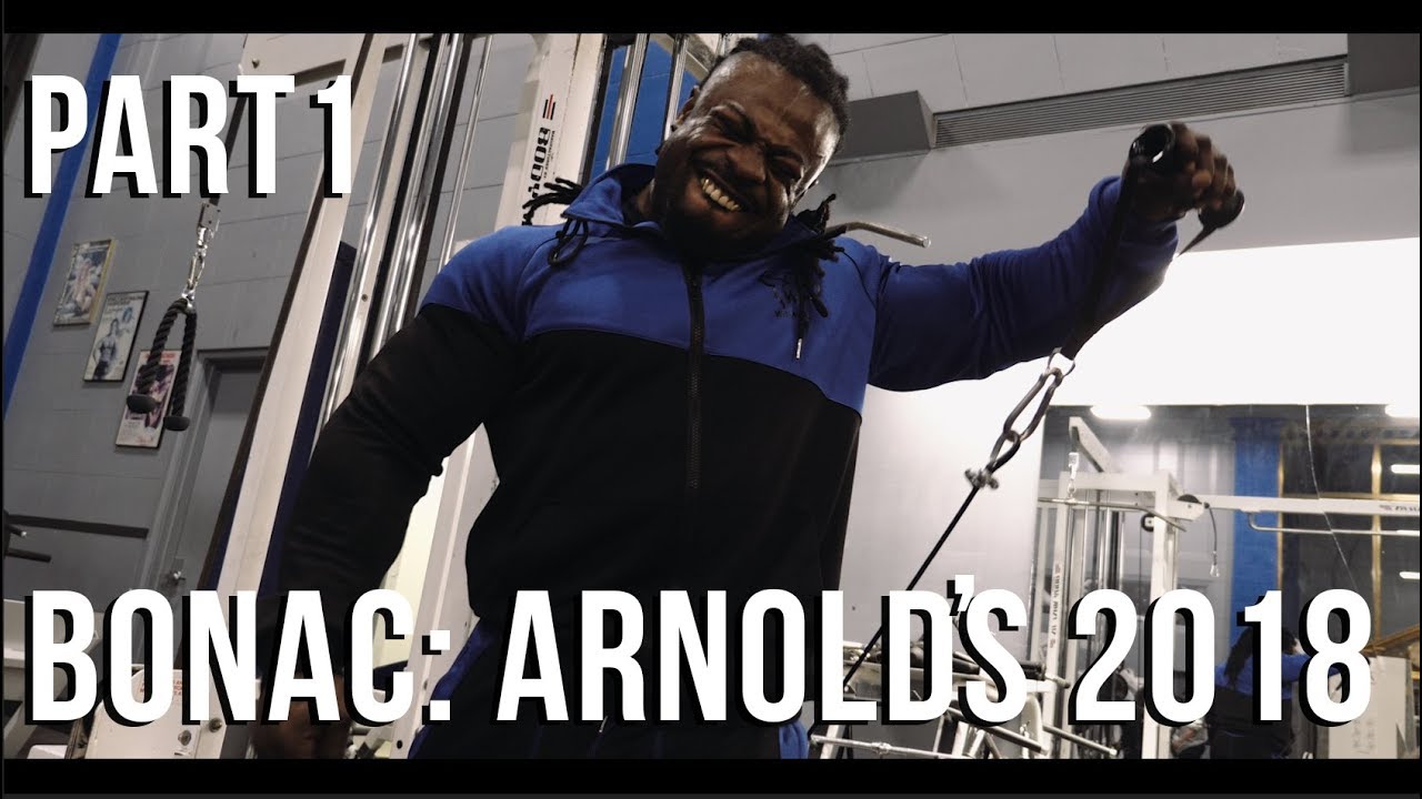 USN Athlete William Bonac at Arnold's Ohio 2018 - Ep. 1 of 3 - #USNBLUELABWHEY IT'S HERE!