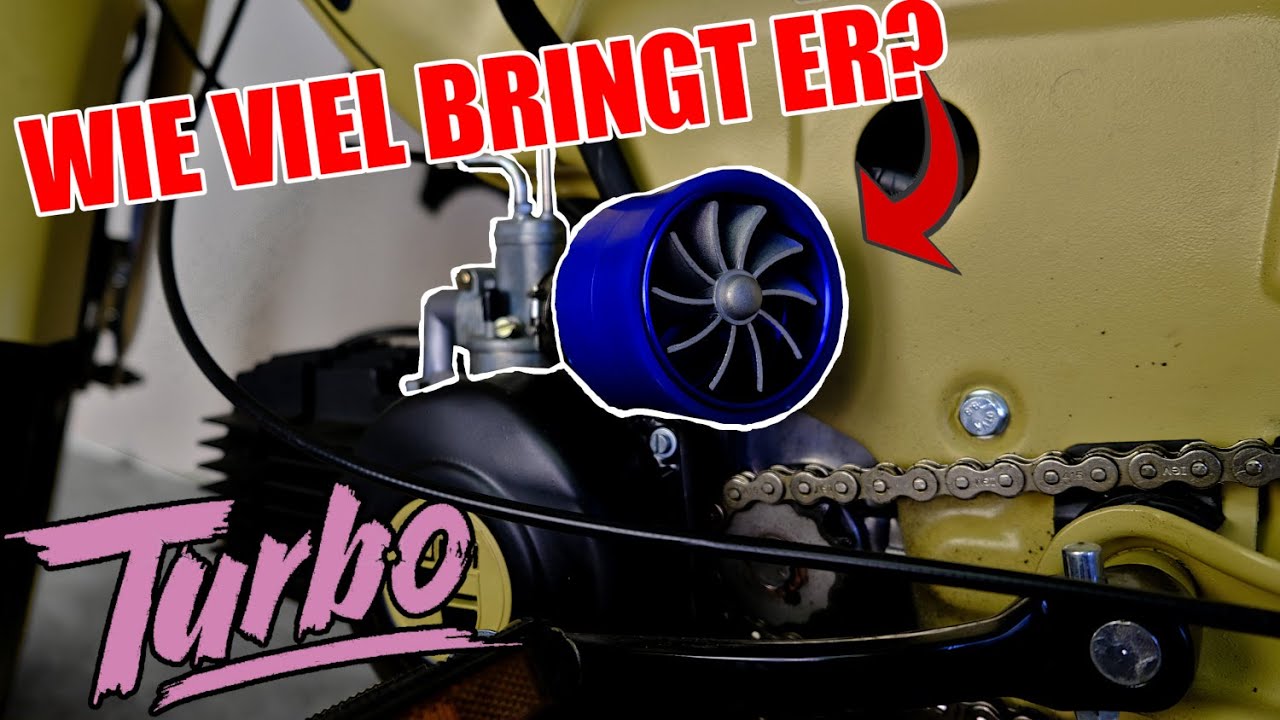 FAKE-TURBO oder RICHTIG LEISTUNG? [Puch Maxi tuning Mofa Test]