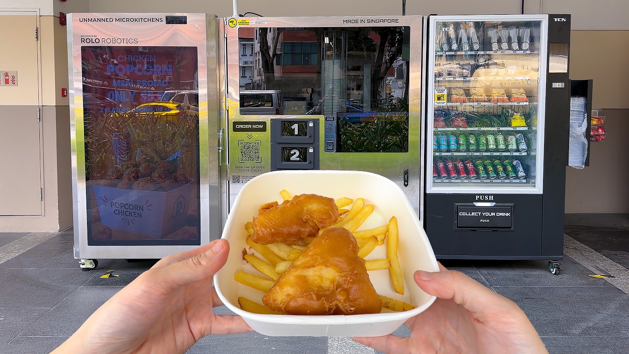 Fast Food Vending Machine