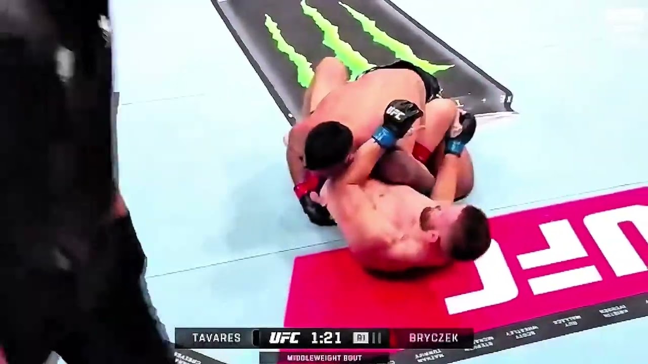 Brad Tavares vs Robert Bryczek | Brutal Knockout UFC Fight Night Paris 