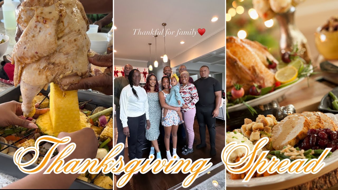 MY FAMILY’S FIRST THANKSGIVING IN THE U.S. | THANKSGIVING AFTER-PARTY ​⁠​⁠@tiahnamrose