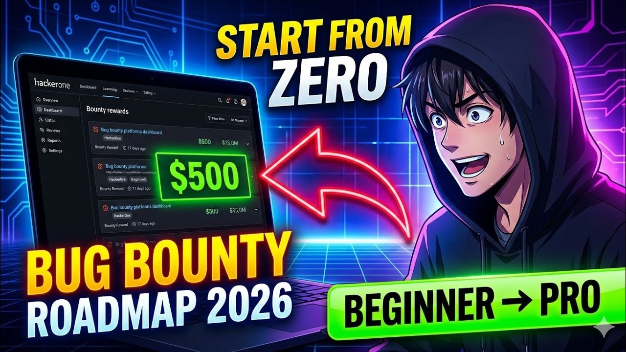 How to Start Bug Bounty in 2026 | Beginner Roadmap + Free Labs (Hindi)