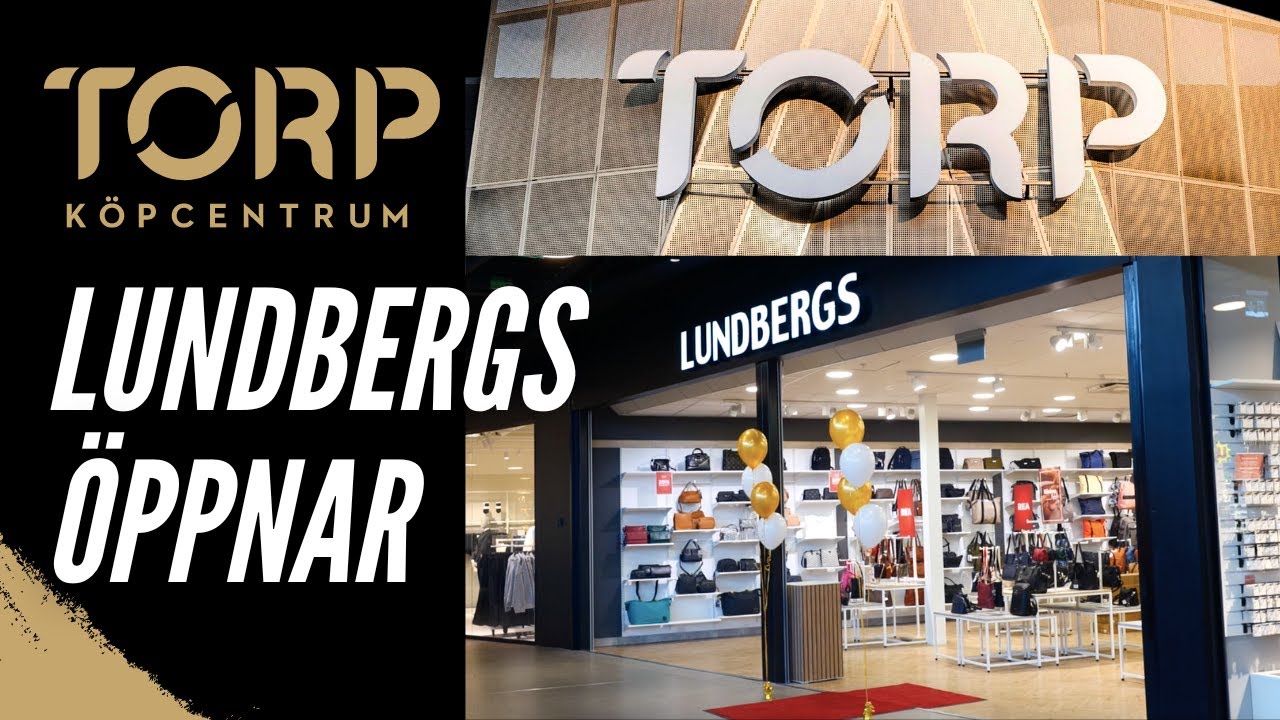 Lundbergs öppnar butik i ny lokal!