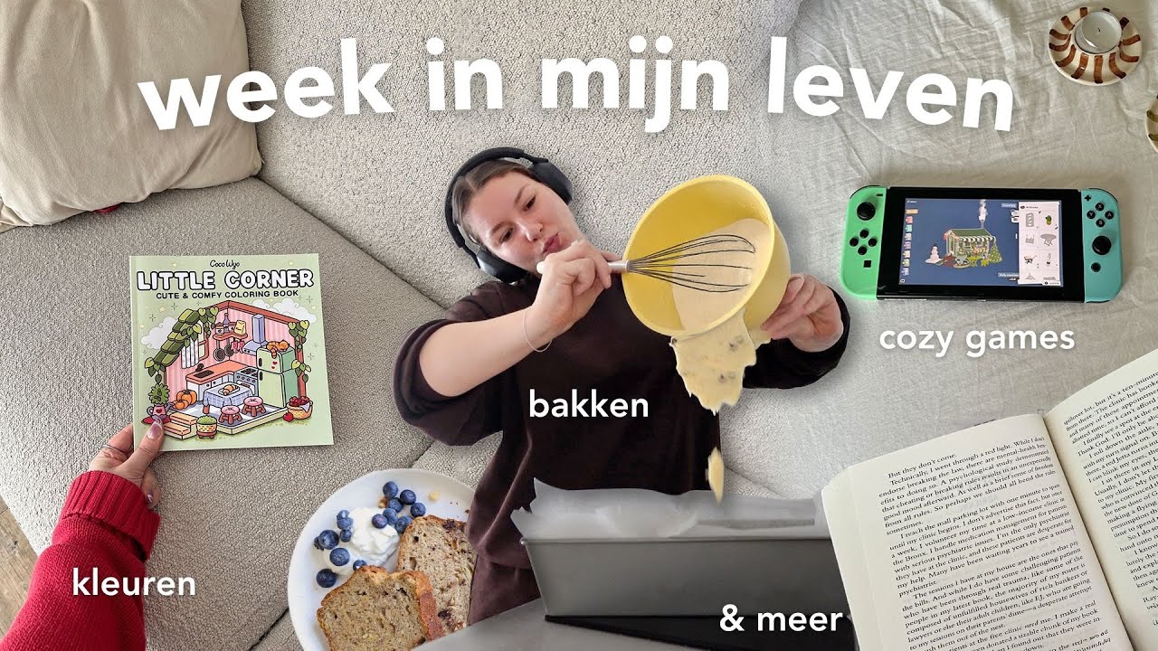 herfst shoppen, cozy hobby’s & uit een leessleur ⭐️ weekvlog