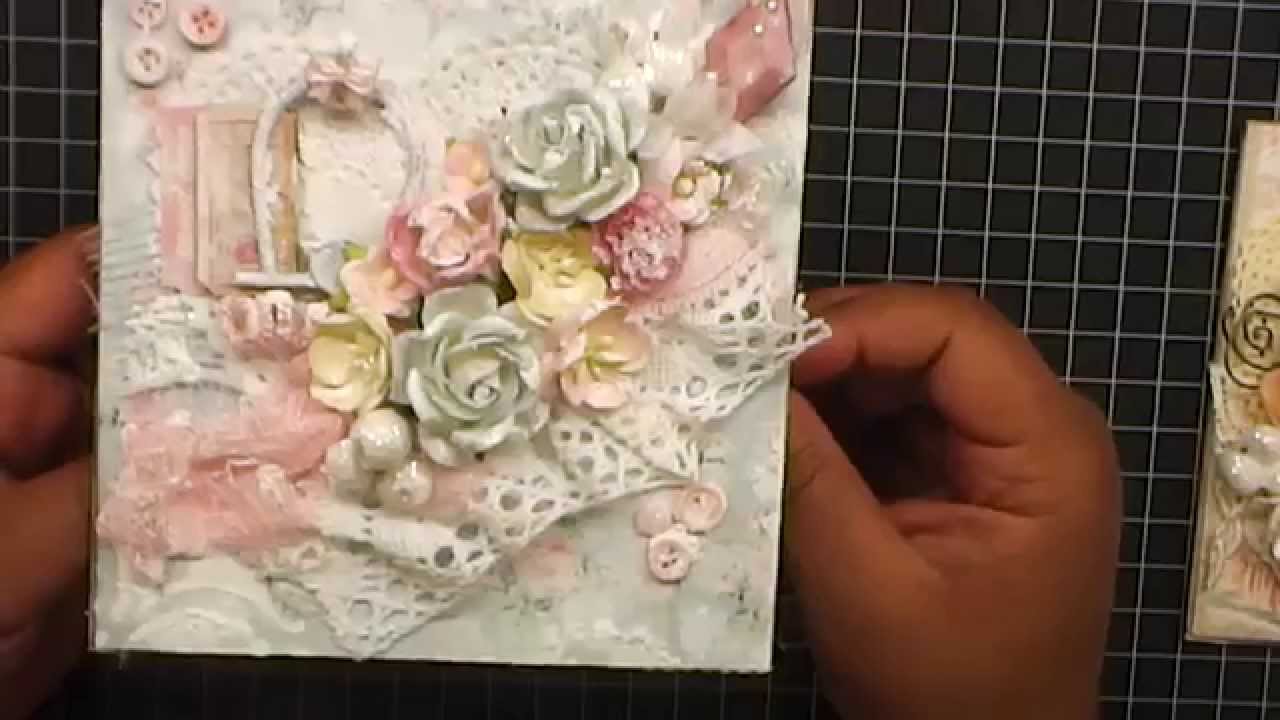 Shabby Chic-ness (Cards and Embellisments) - WOC