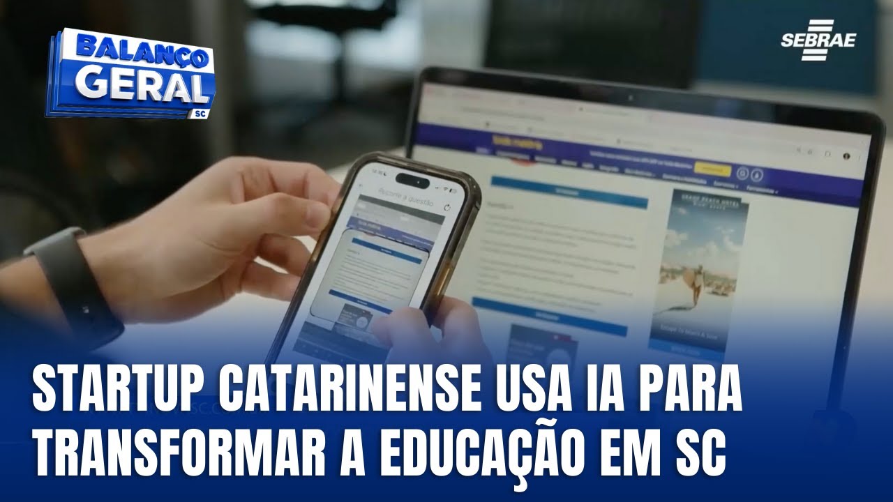 Com apoio do Sebrae, startup usa IA para inovar na educa&ccedil;&atilde;o em SC