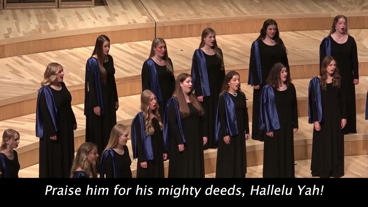 Hallelu Yah: Three Psalms of Praise III. Psalm 150 - BYU Singers with Dan Forrest