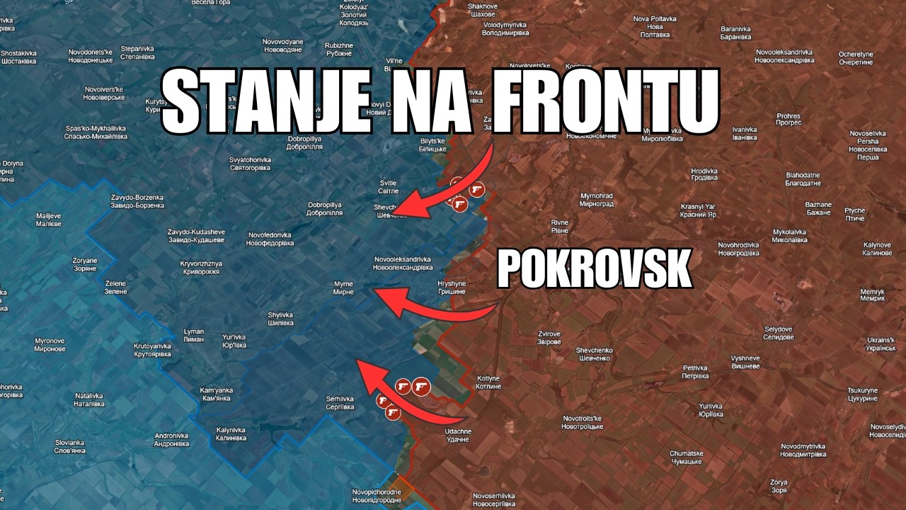 Teritorijalne promene:Zaporozije i Pokrovsk 🔥