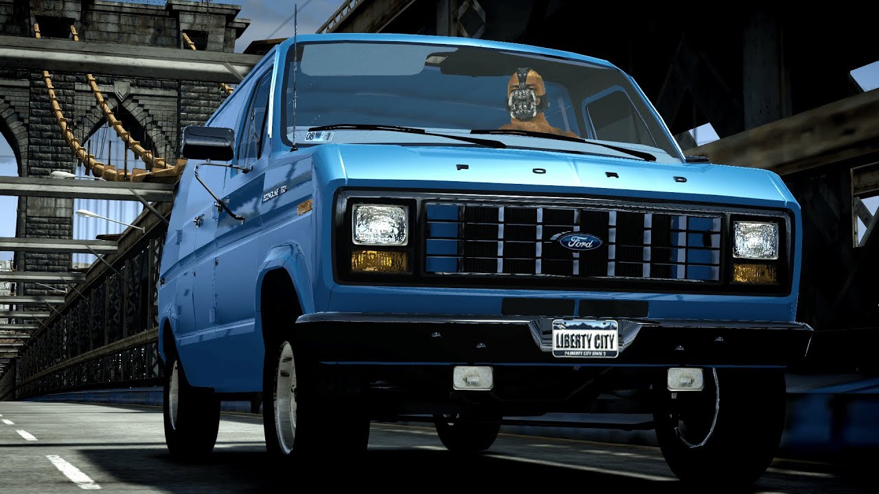 GTA IV Ford Econoline E-150 Crash Testing