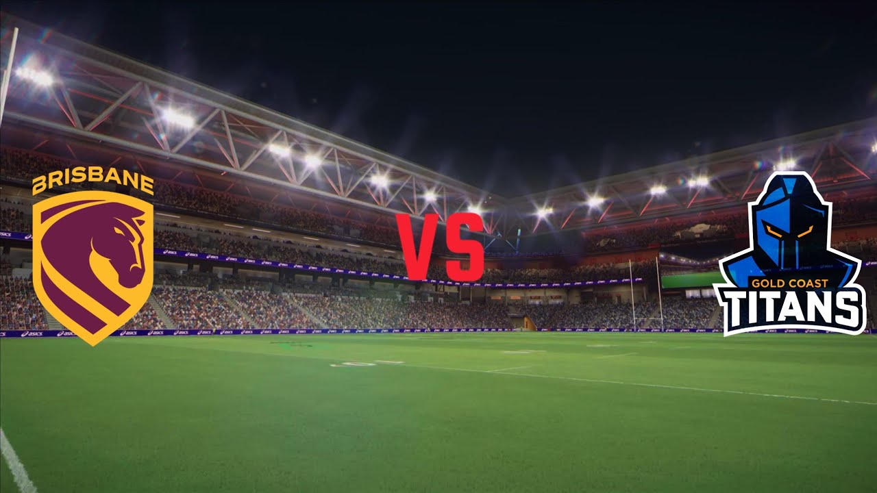 Broncos vs Titans R14 2025 Footy Series