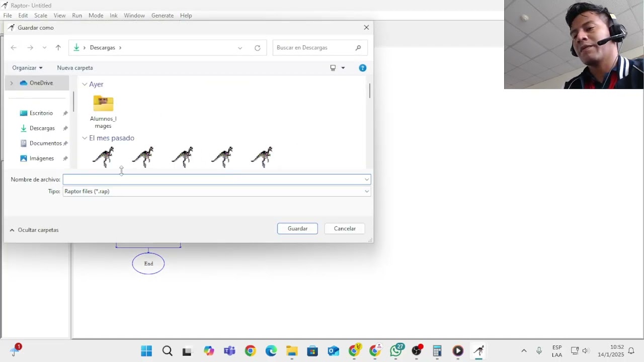 Declarar Variables en raptor