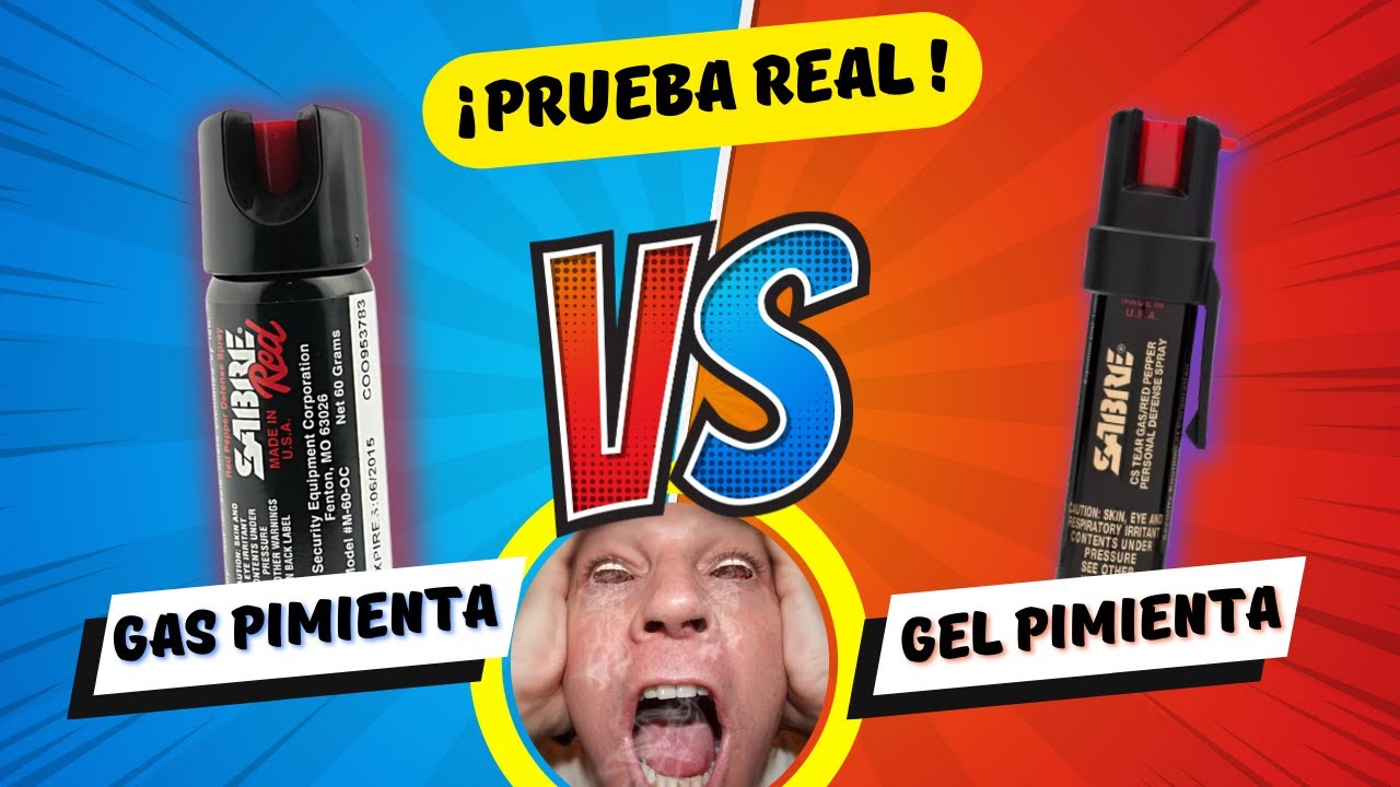 Gas pimienta vs Gel pimienta ¿cual es mejor? Pruebas reales