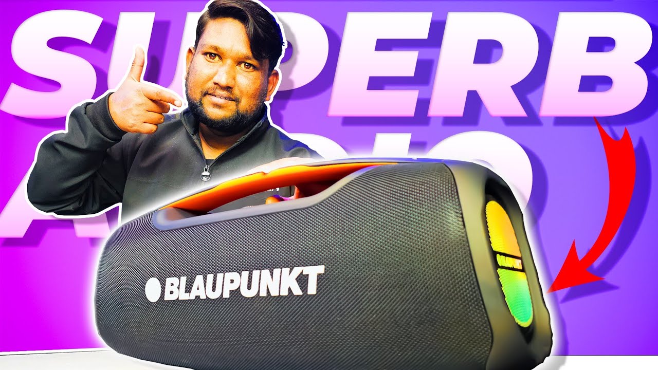 Blaupunkt Atomik Knightz 100W King of Boombox | Unboxing Review Sound Test | 15600mah Battery | IPX6