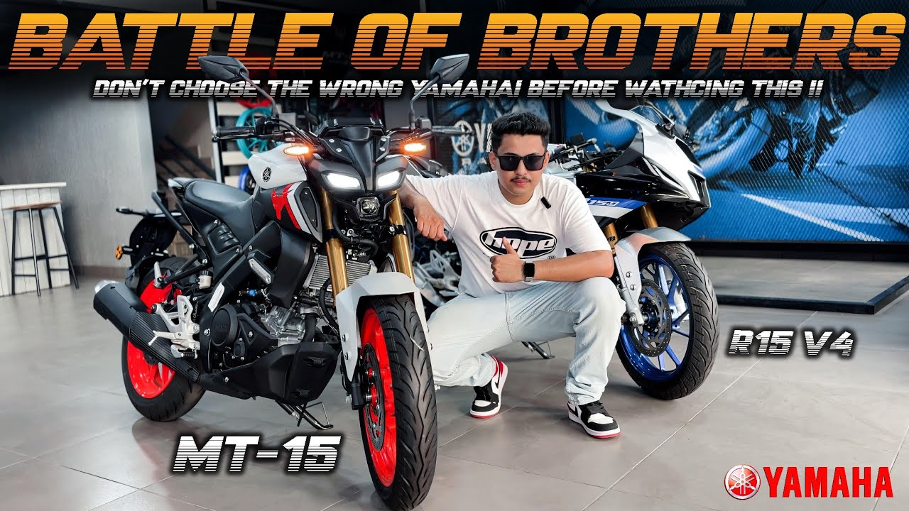 Don’t Buy the Wrong Yamaha - 2025 Yamaha R15 vs MT-15 Comparison