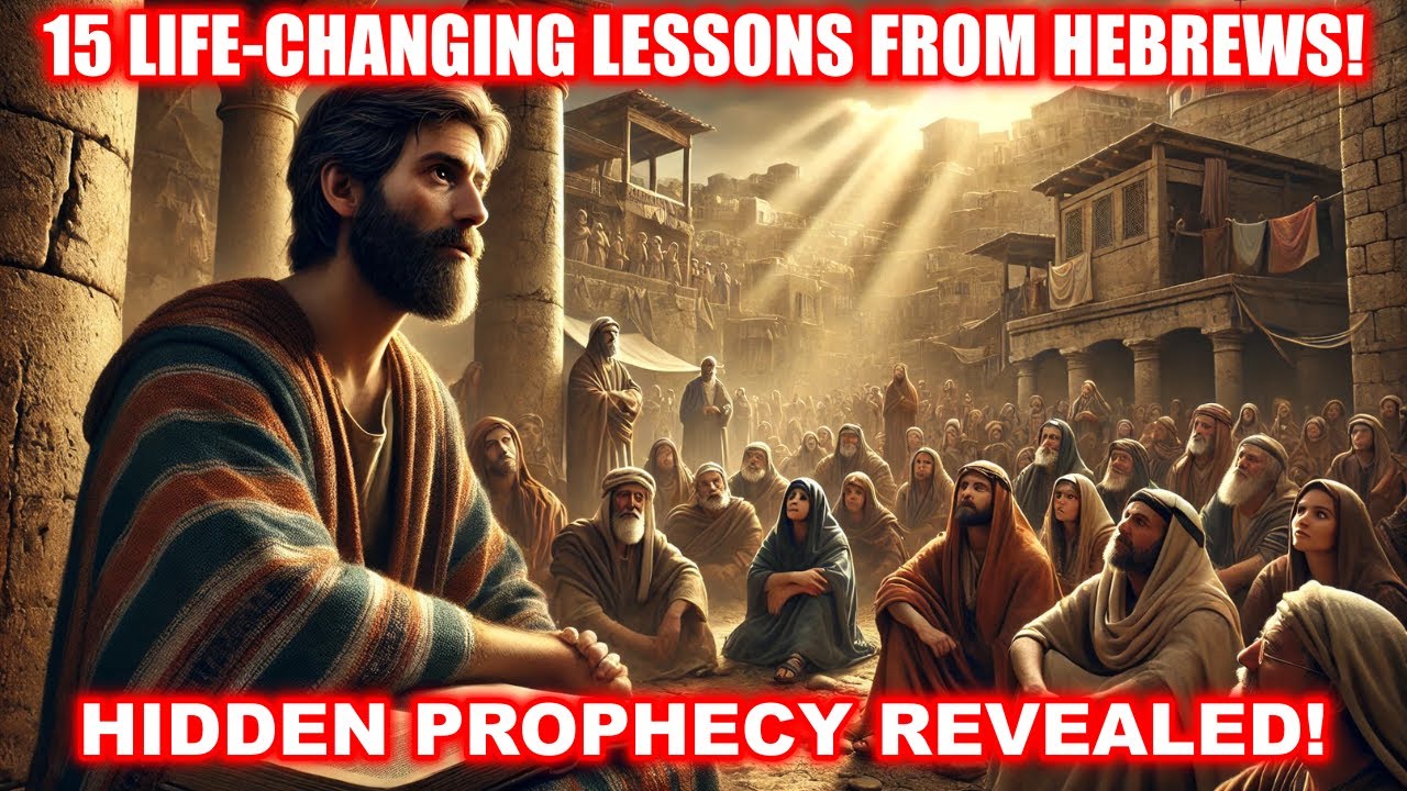 ➡️🔥HEBREWS EXPLAINED! 15 POWERFUL LESSONS YOU NEED TO KNOW! HIDDEN PROPHECY REVEALED!📖