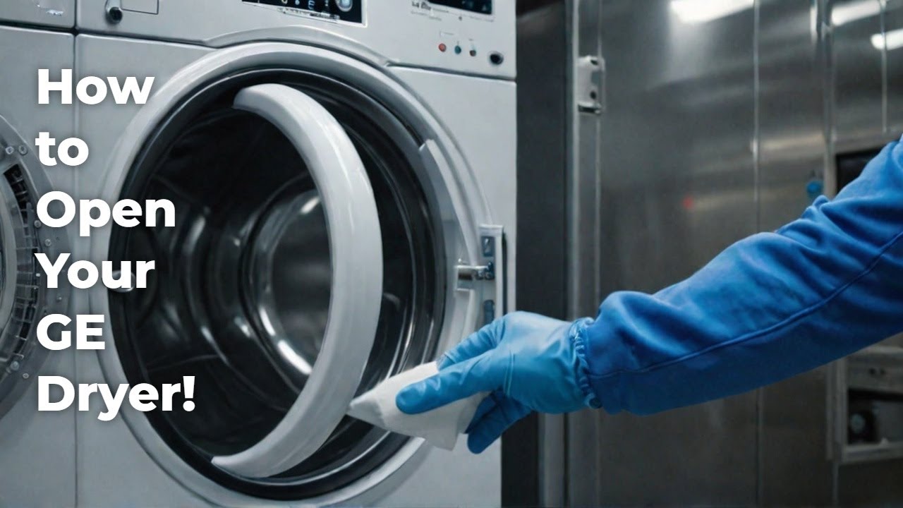 How To Open Your GE Dryer (Without Breaking It)