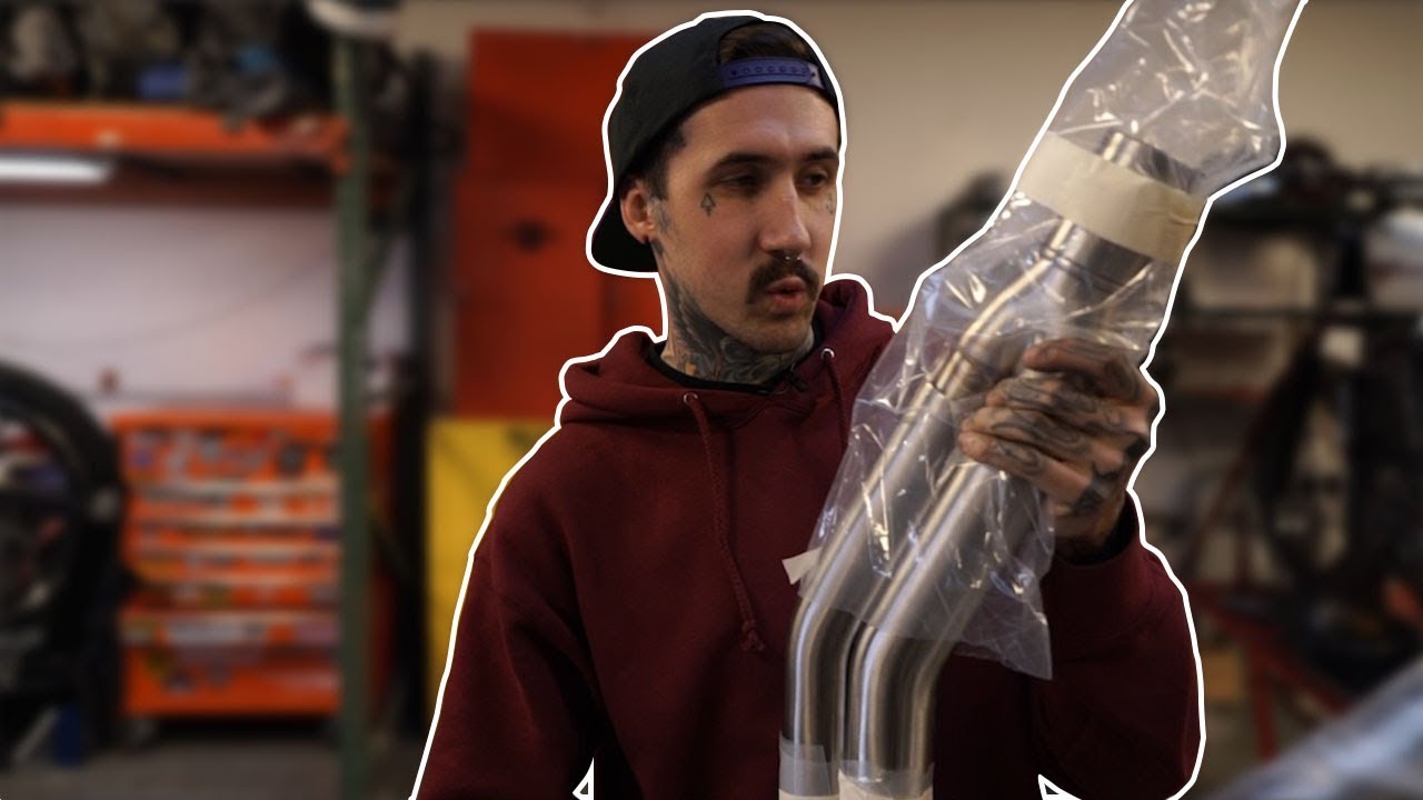 2018 Harley Sport Glide Bassani Road Rage 3 Install :Vlog 40